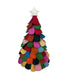 Handmade Multicolor Christmas Tree in Hand Felted Wool - Large - ARCADIA HOME